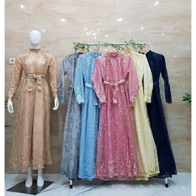 MAXY DRESS TIARA / MAXY DRESS TILLE MUTIARA