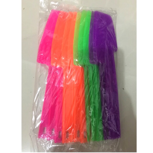 Spatula Plastik Besar Jumbo Warna warni 25cm satuan