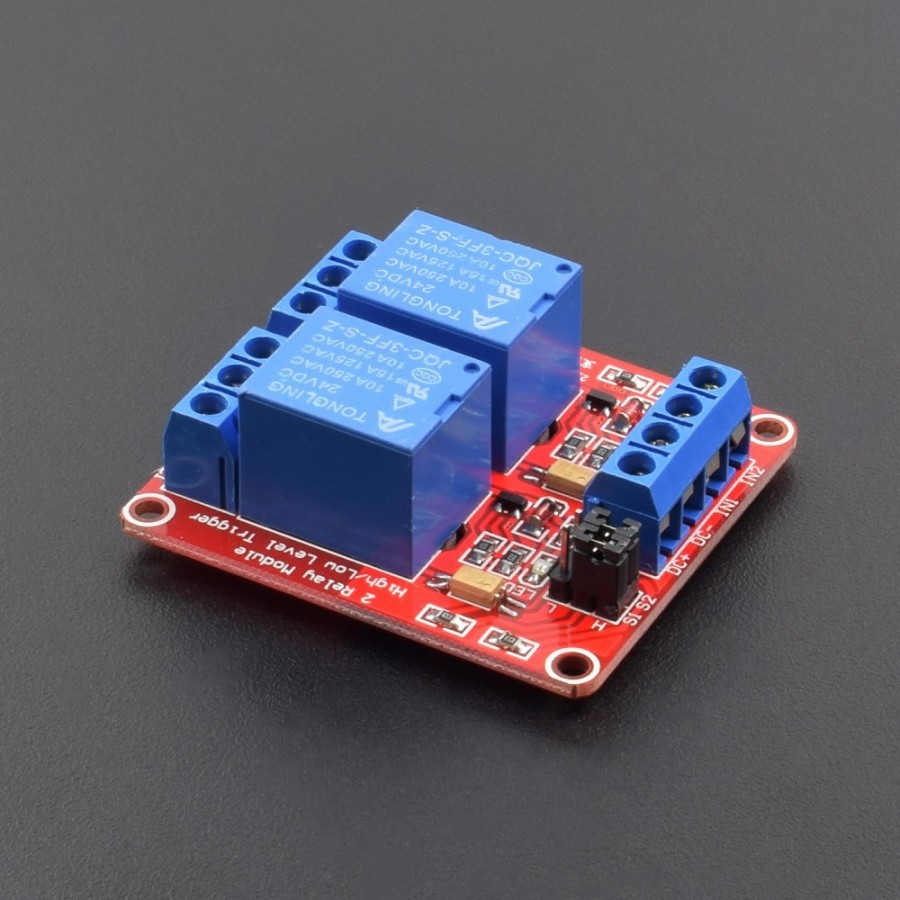 Relay module optocoupler isolation 2 channel (1509)