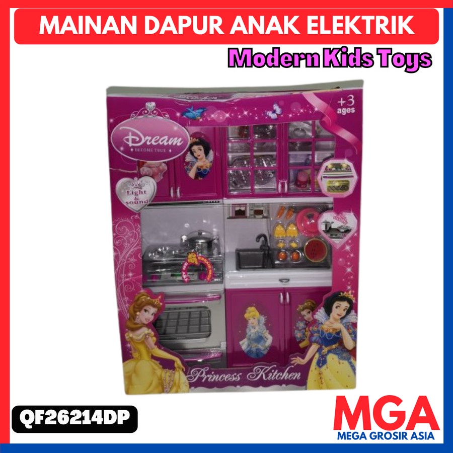 MODERN KITCHEN SET PRINCESS BATTERY
