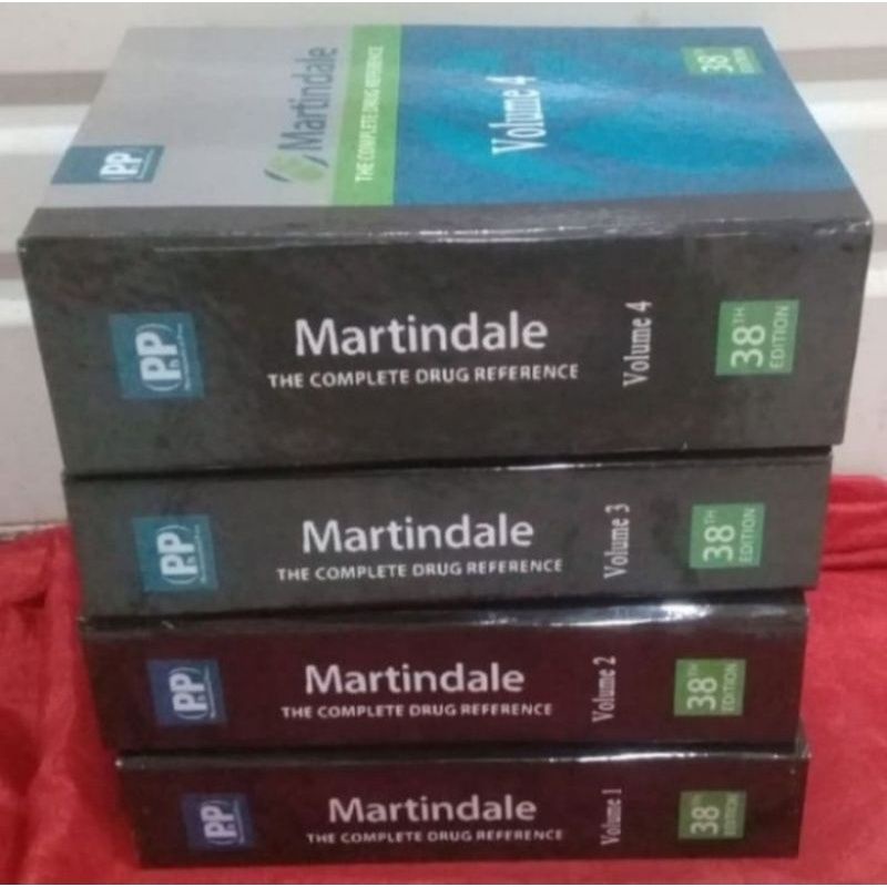 BUKU MARTINDALE THE COMPLETE DRUG REFERENCE VOLUME 1.2.3&4-38TH EDITION