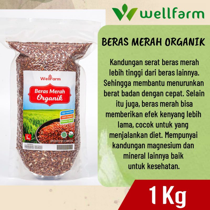 

Beras merah organic