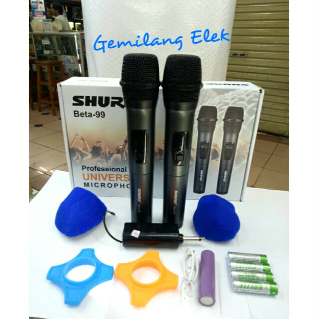Mic Wireless SHURE Beta-99