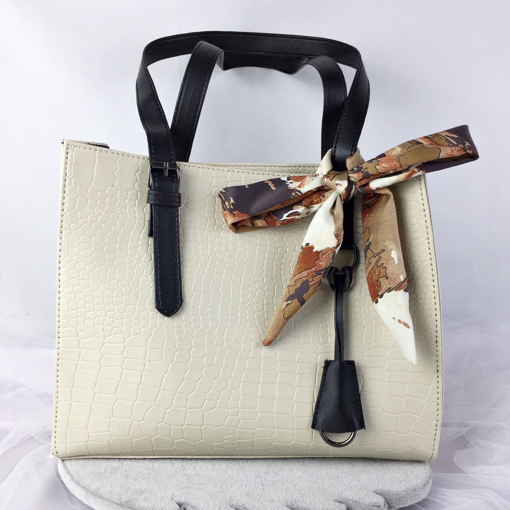 Tas Slempang Totebag Croco Lomenia Lokal Premium KT026