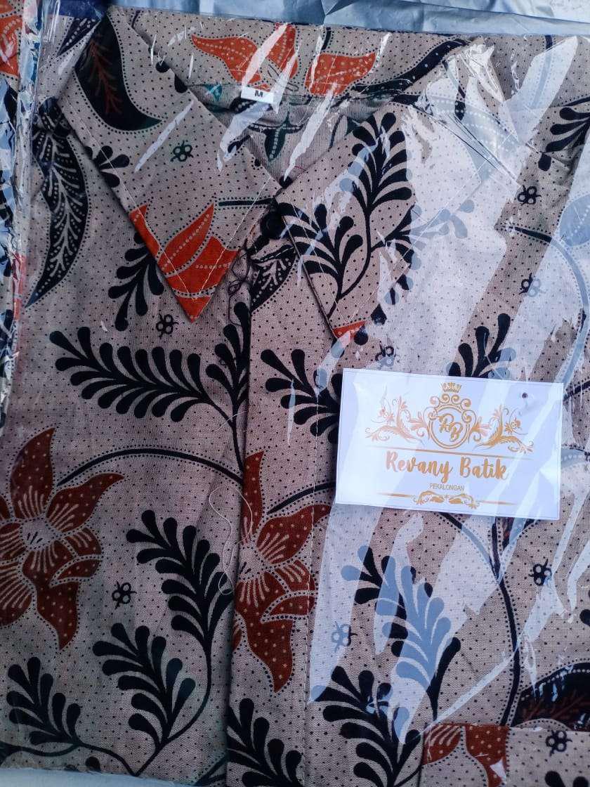 Batik Couple Motif Terbaru Pekalongan Original Zipper M L Xl