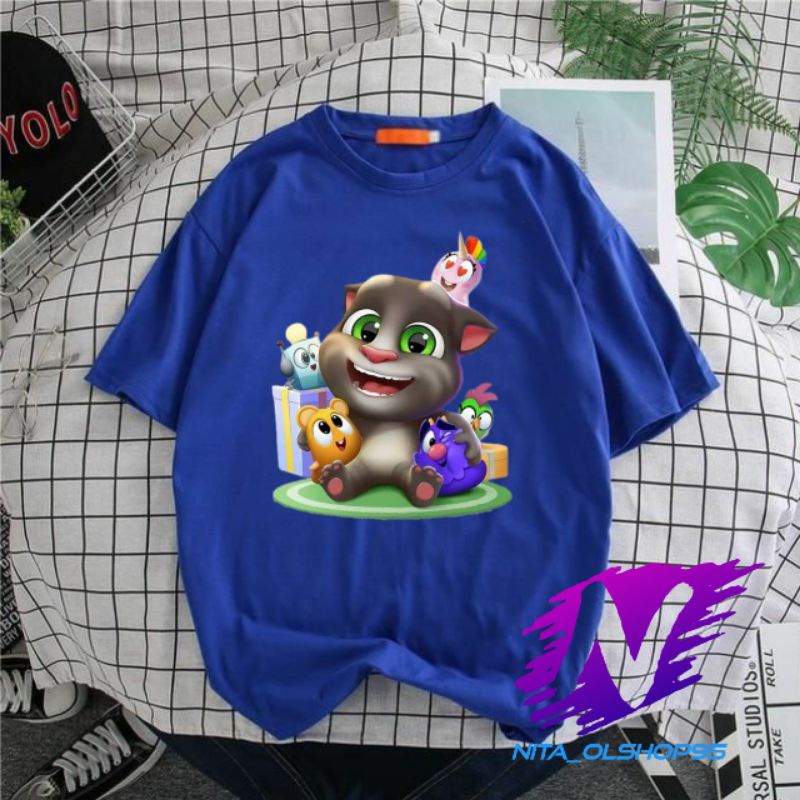 kaos my Tom baju kaos anak my talking tom