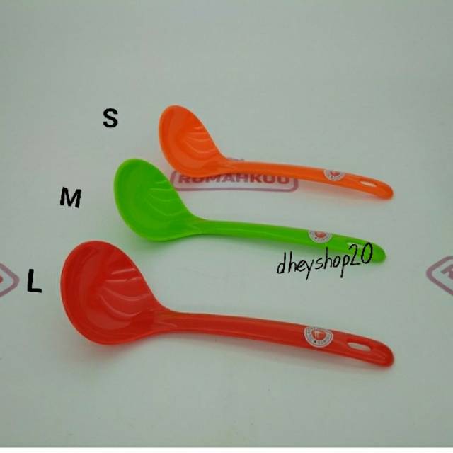 IRUS SAYUR SEMI MELAMINE / SENDOK SAYUR SAYUR LUCKY POINT