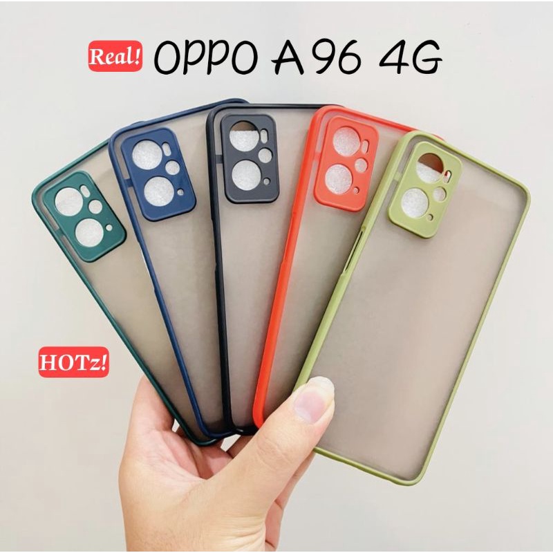 Case Oppo A96 4G REAL My choice Original + Ring Kamera / Pelindung Kamera (PsS)