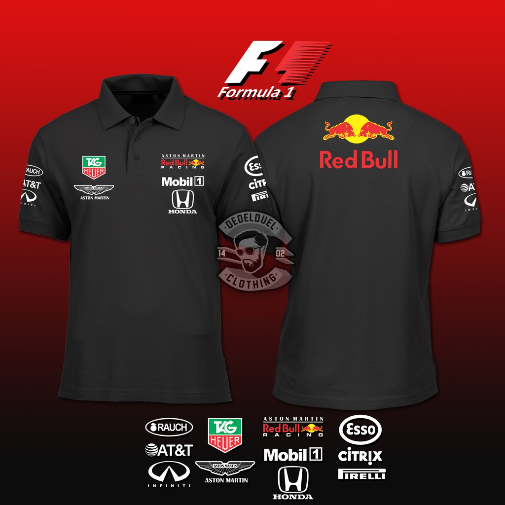 Polo shirt/Kaos kerah/Baju Keren F1 Aston Martin