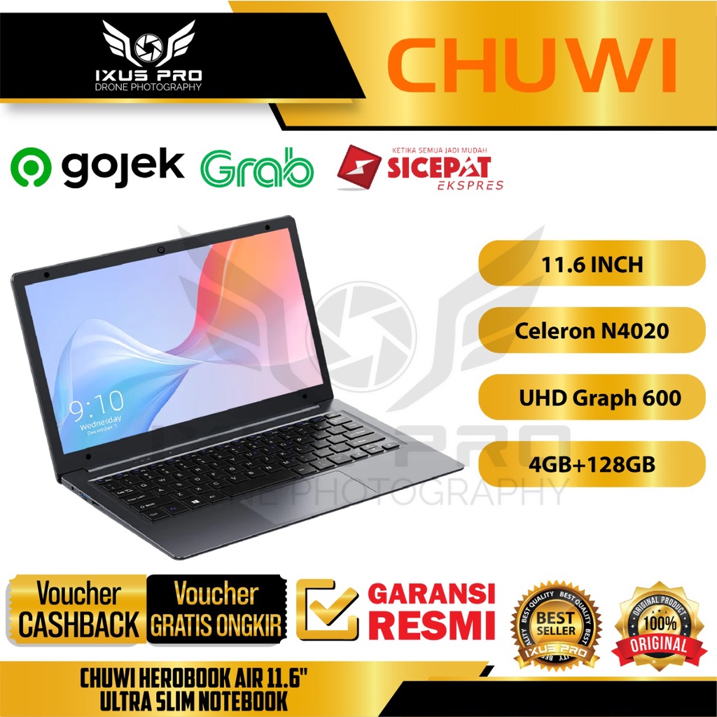 Chuwi HeroBook Air 11.6" Ultra Slim Notebook