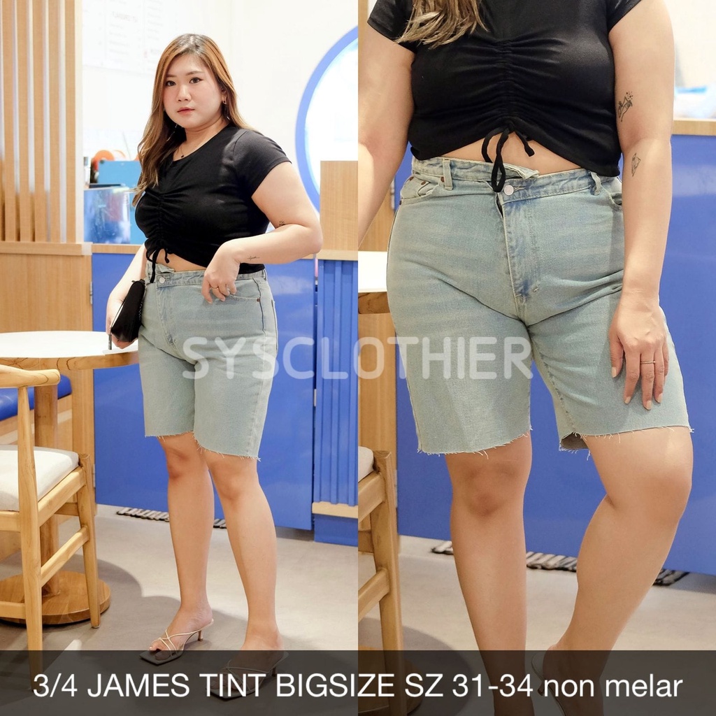 CELANA JEANS WANITA 3/4 JAMES TINT-SYSCLOTHIER