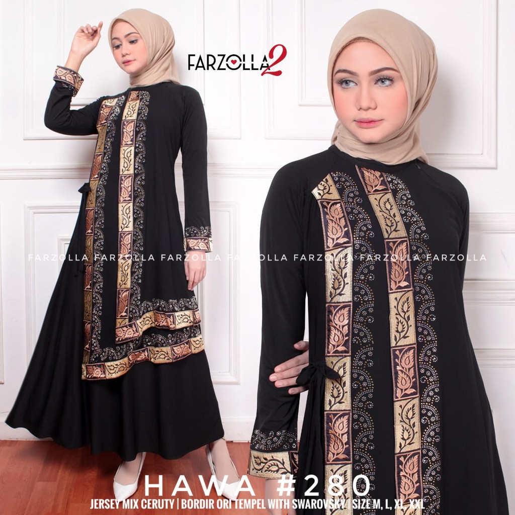 GAMIS MUSLIMAH ABAYA ARAB HAWA #280 FARZOLLA2