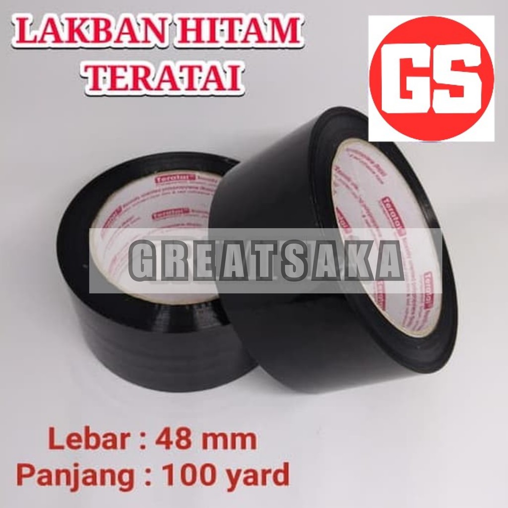 

ISOLASI TERATAI OPP PLASTIK WARNA HITAM
