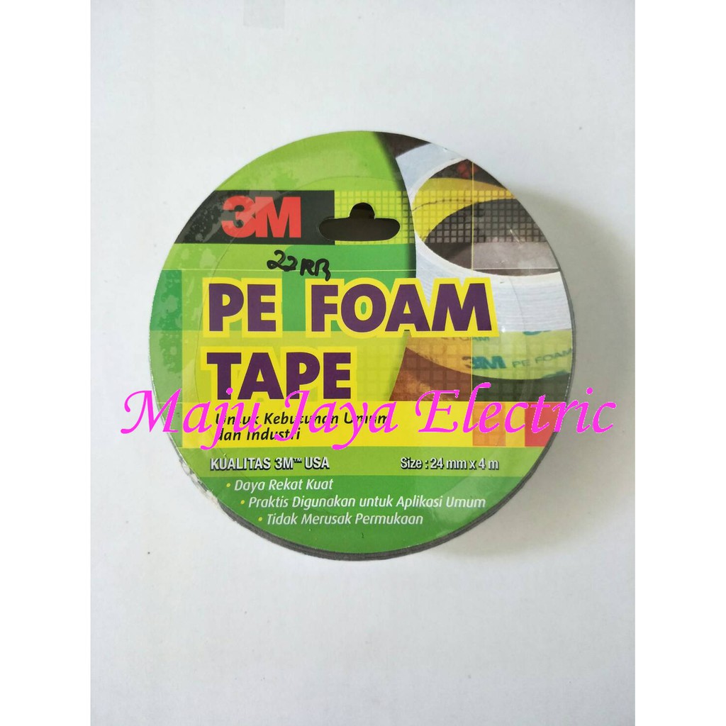 

Double Tape Busa 3M PE Dobel Foam Tip 1 Inch In 24mm X 4M Original