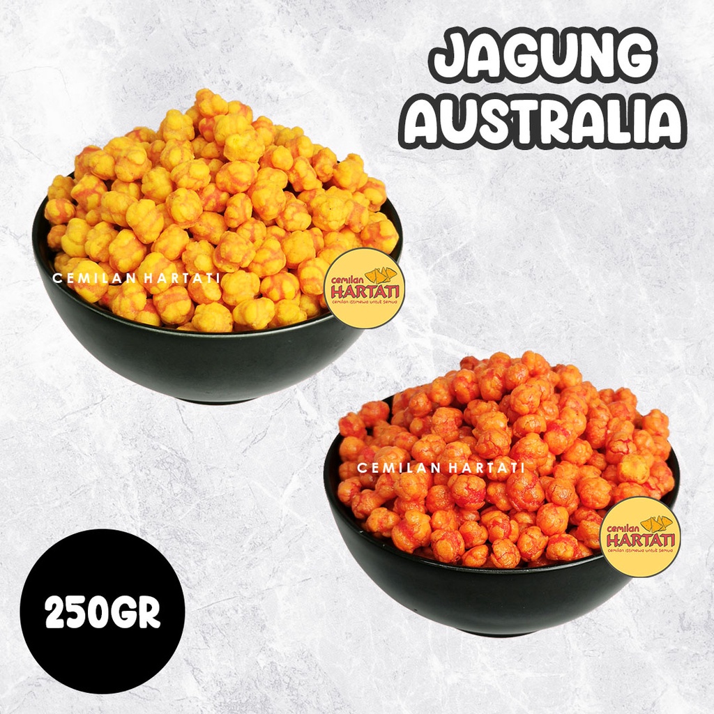 

Jagung Australia Original / Pedas ( 250gr )