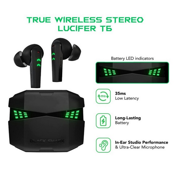 Black Shark Lucifer T1 / T2 / T4 / T6 / T7 / T10 / T21 JOYBUDS TWS Earphone Gaming