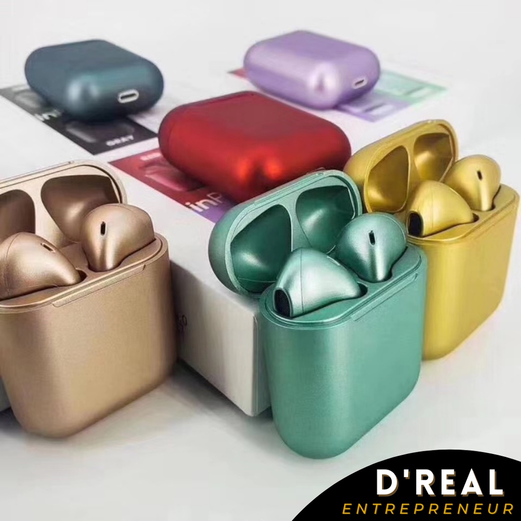 Inpods 12 Pro Eleven Macaron TWS Earphone Bluetooth
