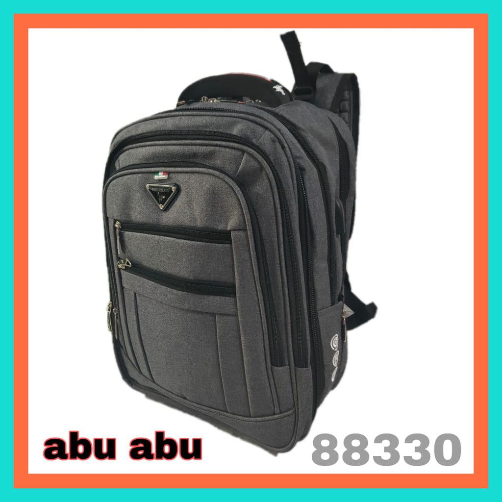 TAS RANSEL COWOK Tas Pria MODEL TERBARU POLO MILANO 88330 - AWET BANGET COCOK BUAT SEGALA JENIS AKTIFITAS