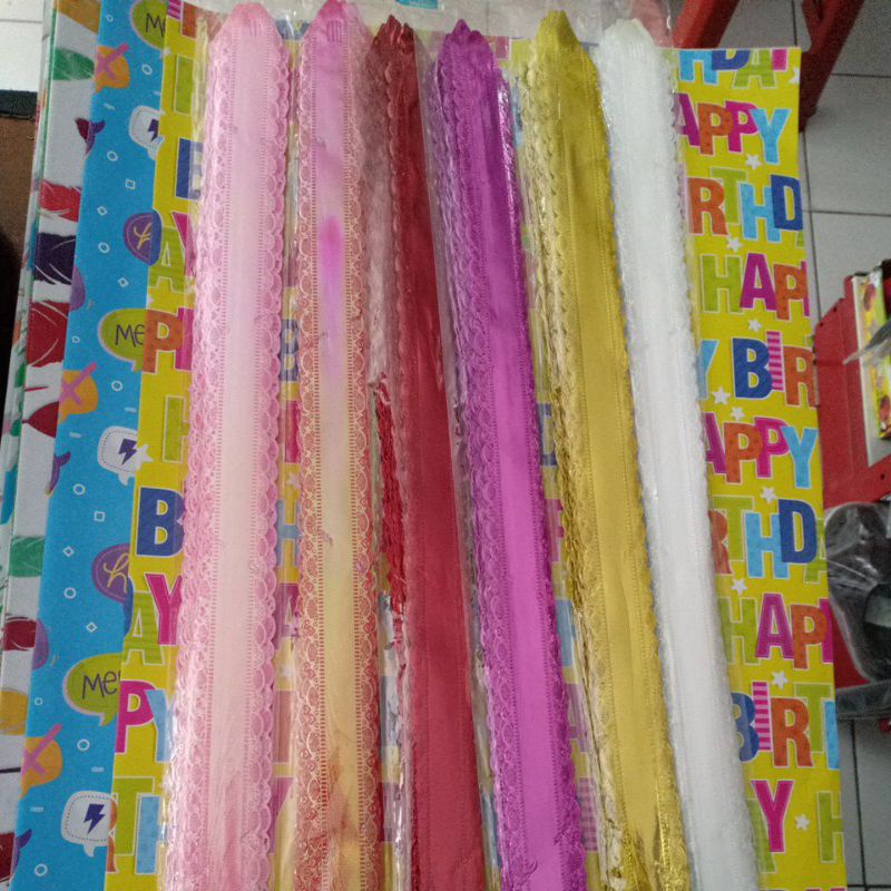 

Pita tarik 50cm besar isi 10pcs