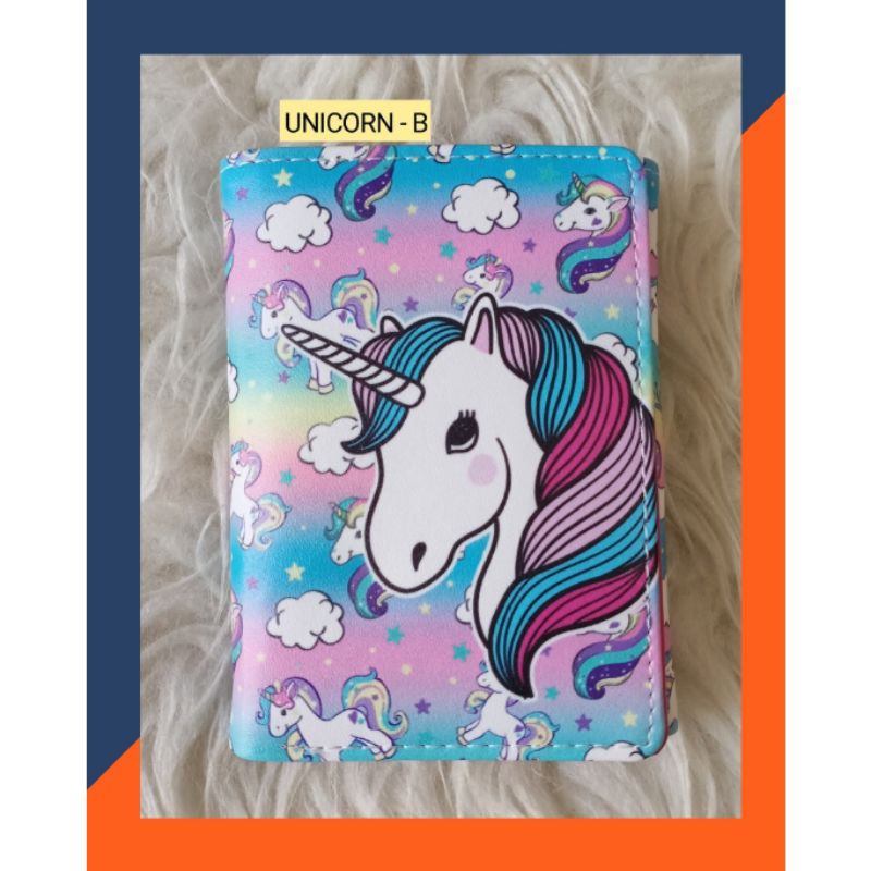 Dompet Lipat Anak Unicorn