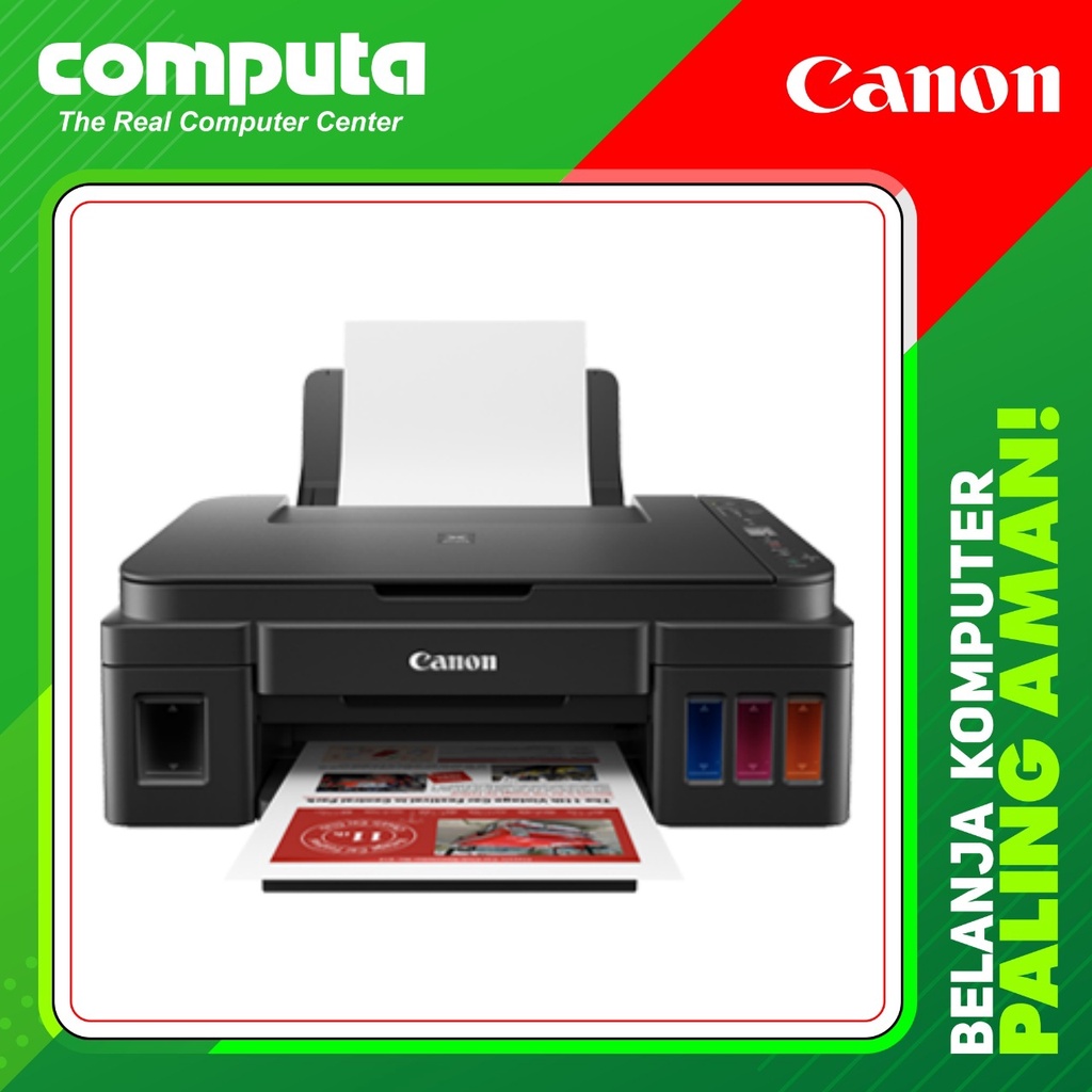Printer Canon PIXMA G3010 Multifunction Inkjet Printer