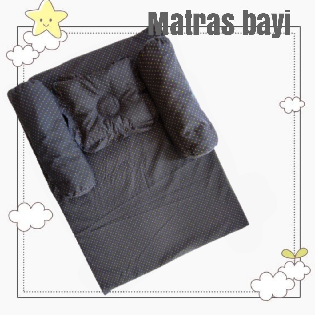 Matras Bayi | Tempat Tidur Bayi | Bedding Set Bantal