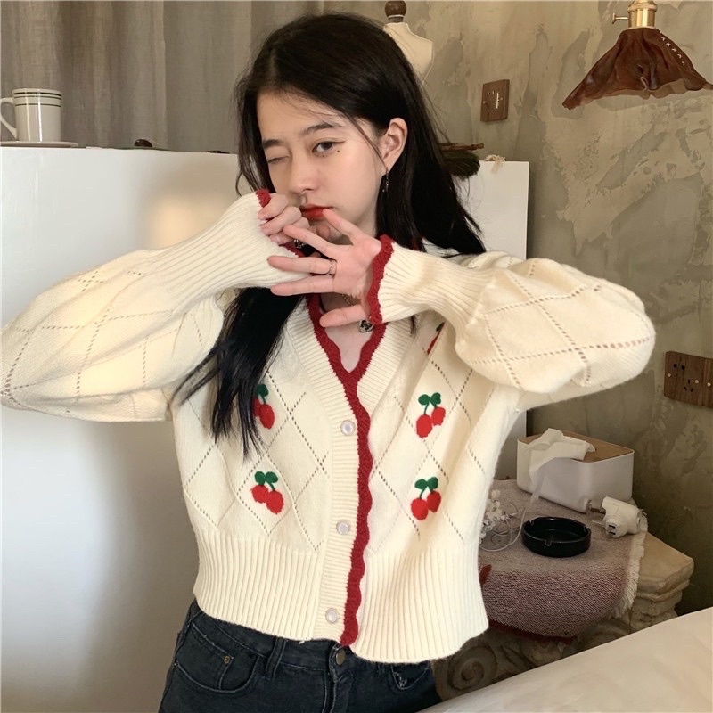Cherry Cardigan