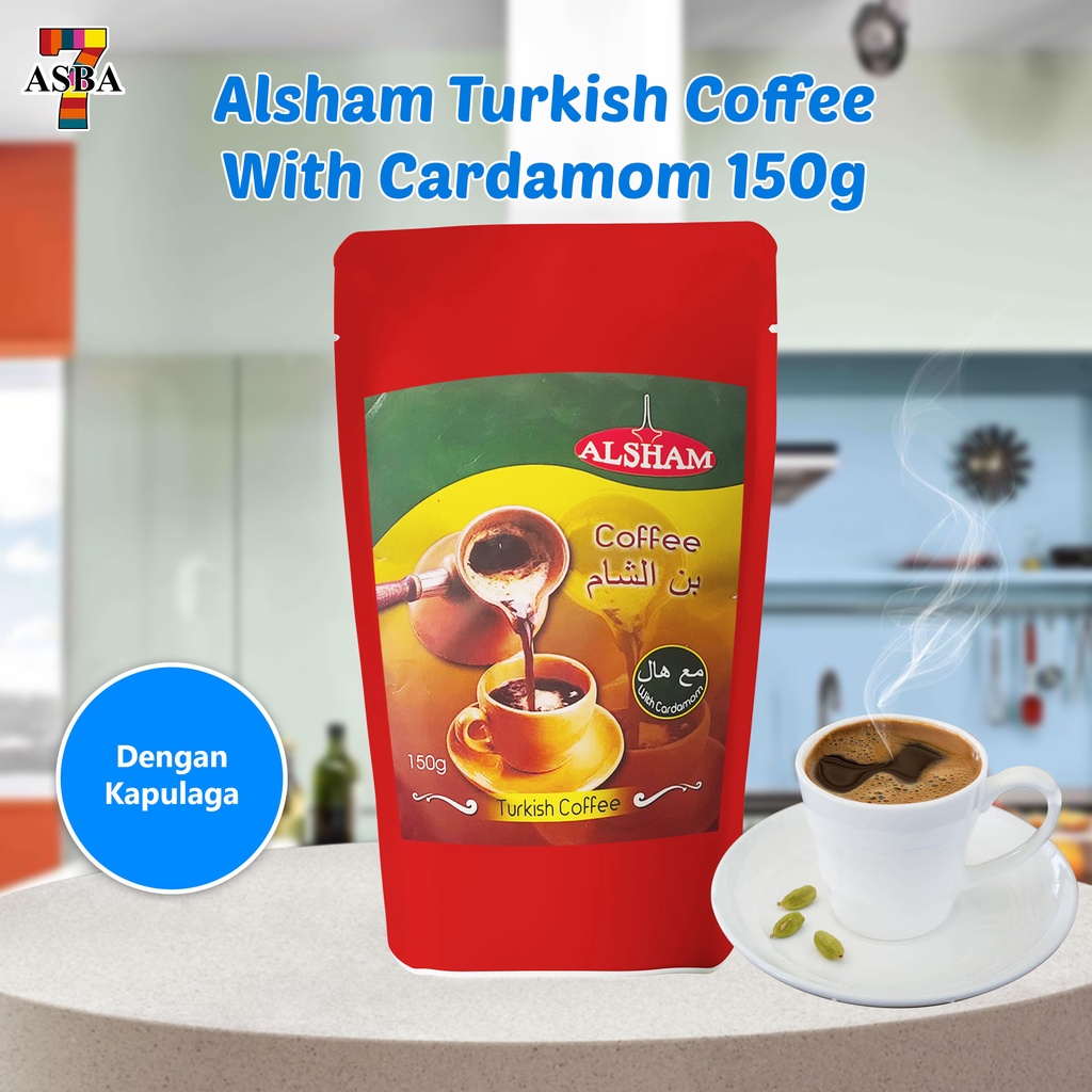 

ALSHAM TURKISH COFFEE WITH CARDAMOM 150 GR