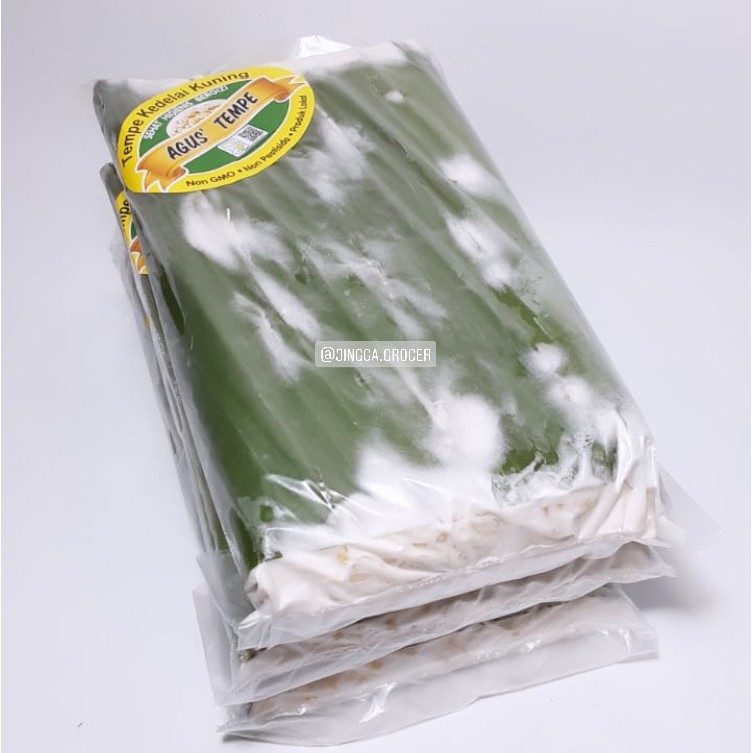 Tempe Kedelai Kuning 300gr Agus Tempe
