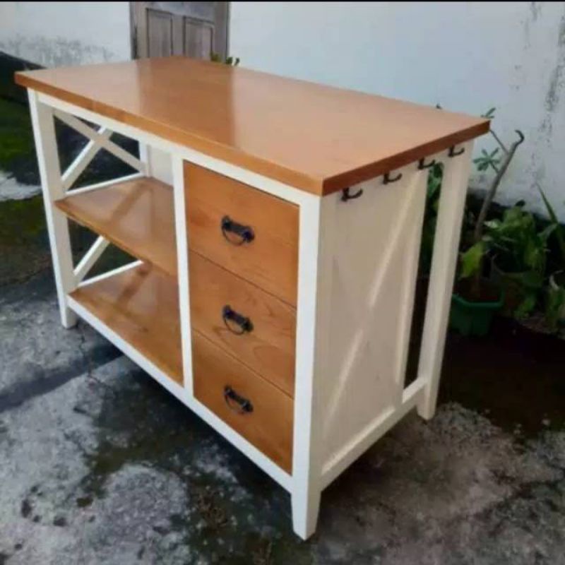 Dp MEJA MINI BAR MINIMALIS JATI