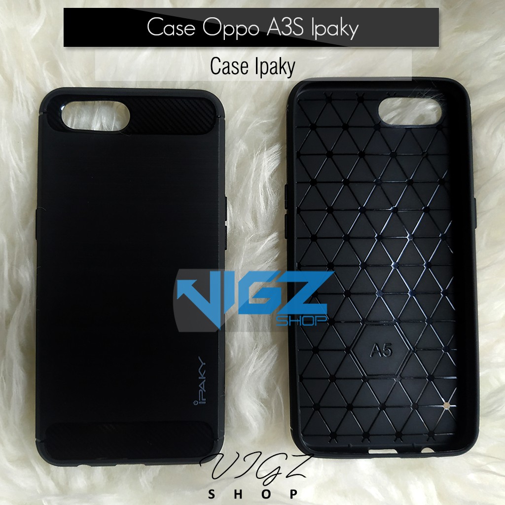 Case Oppo A3S Ipaky Silikon High Quality