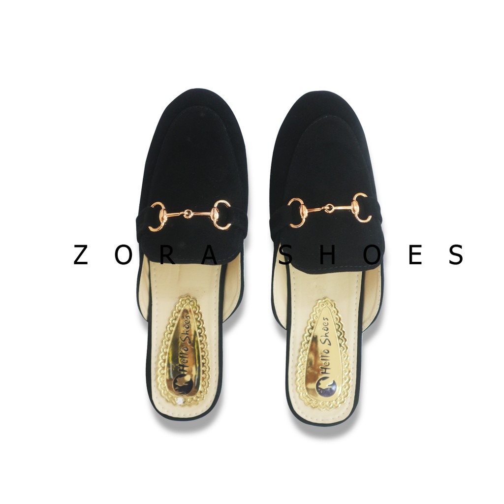 Sandal Wanita Zora Flat Shoes Wanita MT02