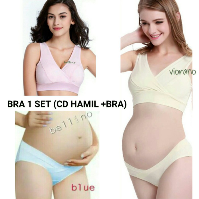 Jual BRA 1 SET (CD HAMIL +BRA HAMIL/menyusui)