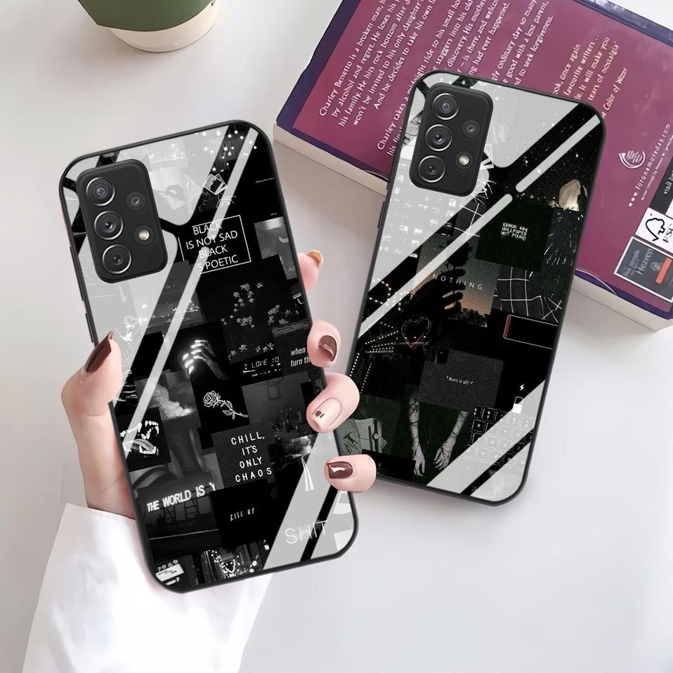 BRS.8 ◦ {PS255} Softcase Kaca SAMSUNG A32 A52 A72 A12 A02S A02 A10S A11 A6+ A30 M30S A21S A50 A01 A3