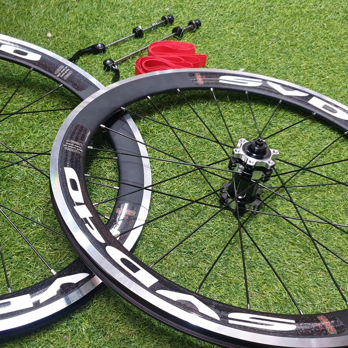 Wheelset Kent SVD40 20 451 22 inch Discbrake Rim Velg Sepeda Lipat