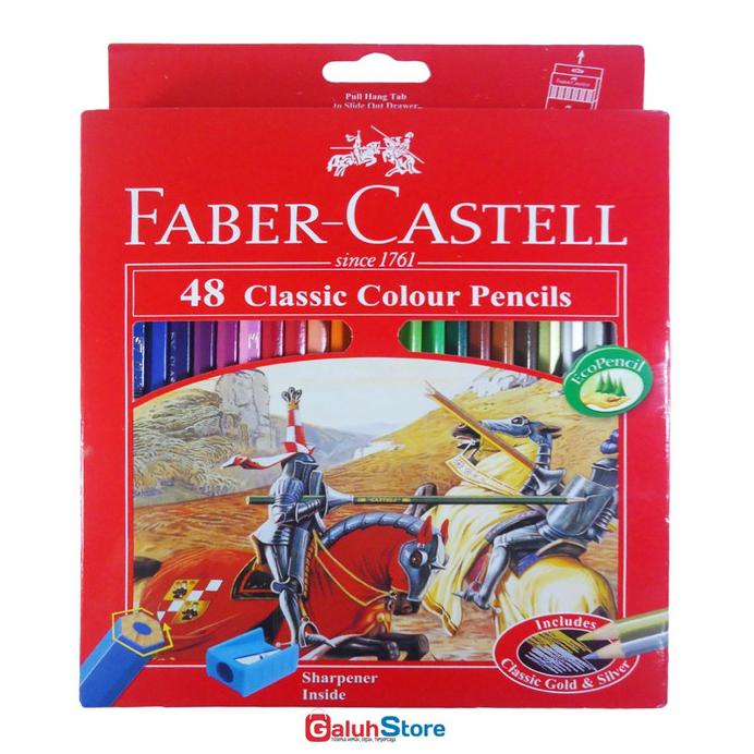 

Faber Castell Pensil Warna Classic 48 Warna