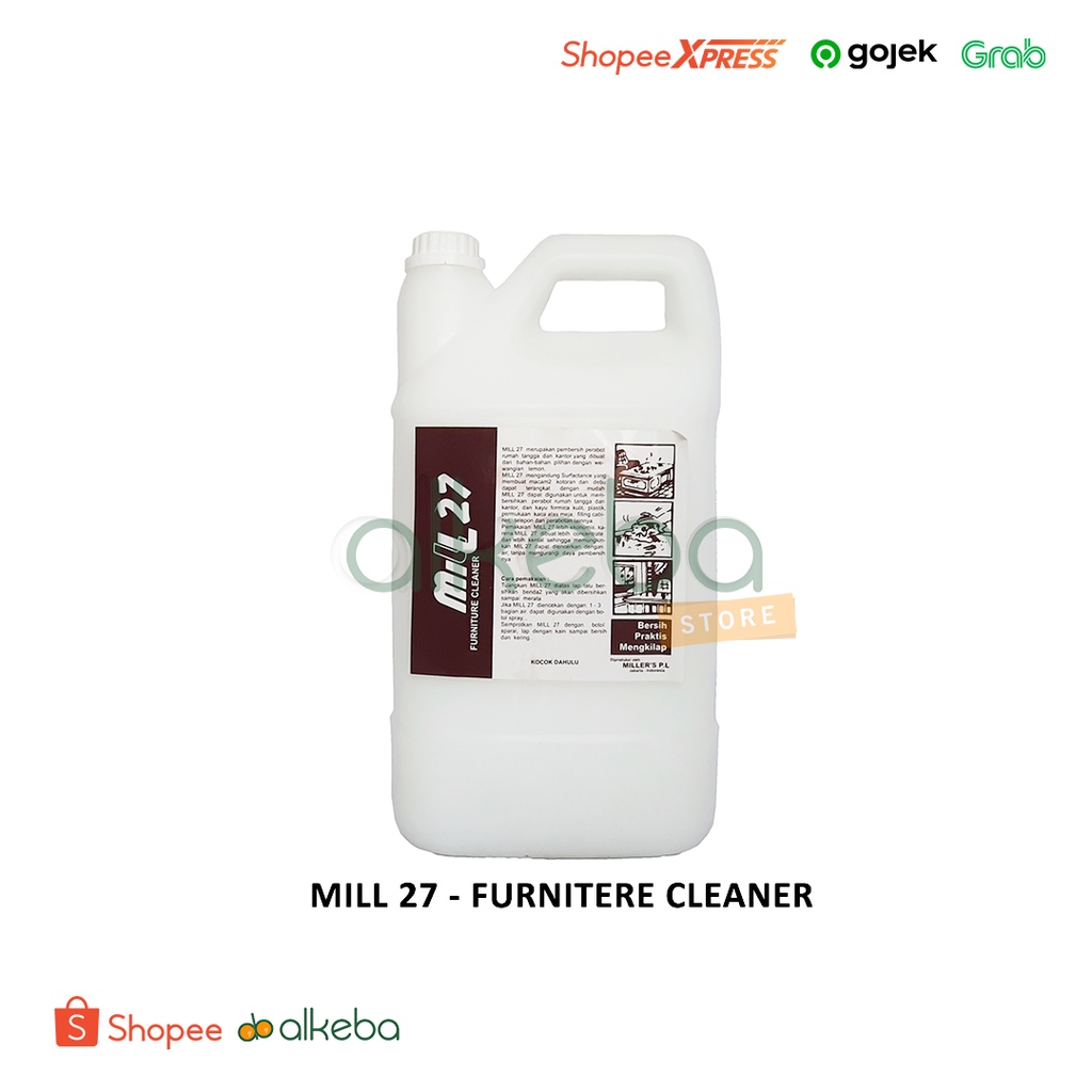 FURNITURE CLEANER 4 LITER / shine up / furnishine/ KIRIM GRAB &amp; GOSEND