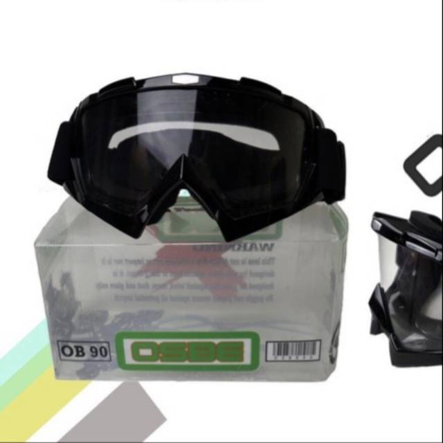 (COD⭐⭐⭐) Kaca mata cross# goggle cross# kacamata bagus OB 90 original OSBE# Murah