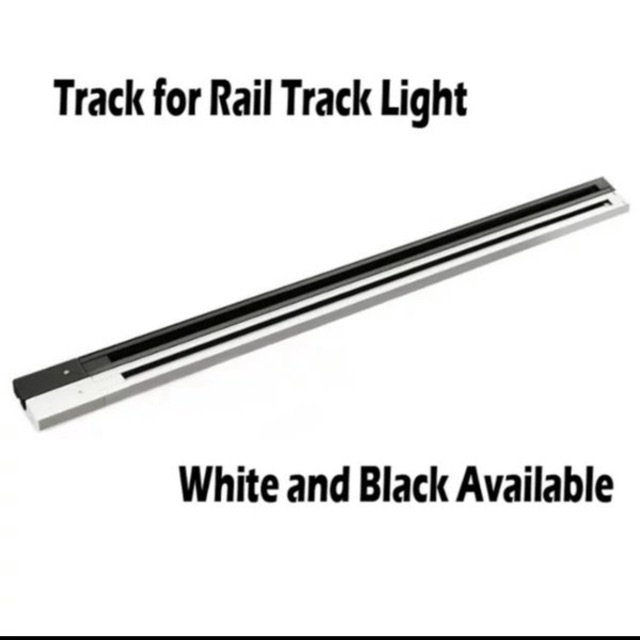 Rel lampu spotlight rel track 1 meter 1m rel track spotlight 1meter