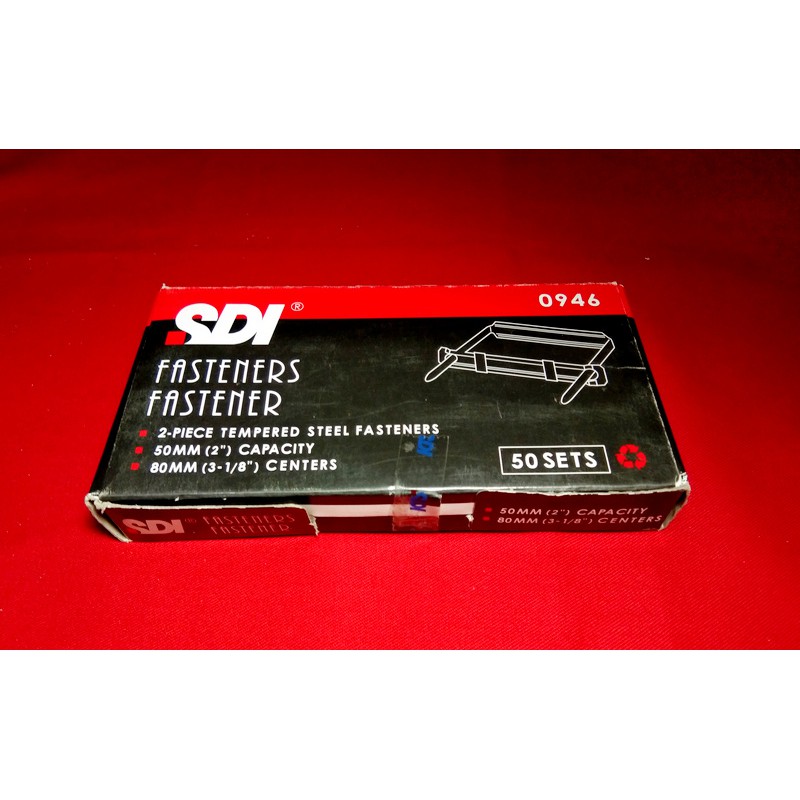 

SDI 0946 Prong Fasteners 80 mm (Metal)