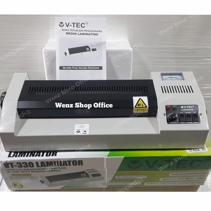 

Mesin Laminating Handle VTEC 330 A3 Mesin Laminating A3