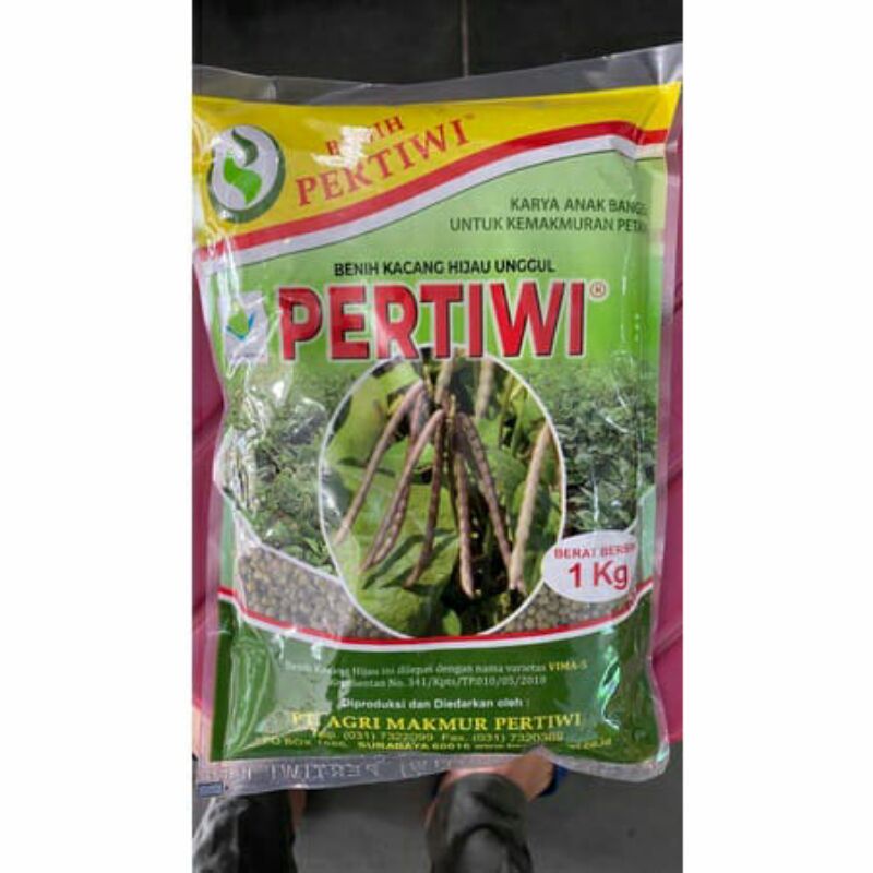 benih kacang hijau pertiwi vima-5 unggulan isi 1kg