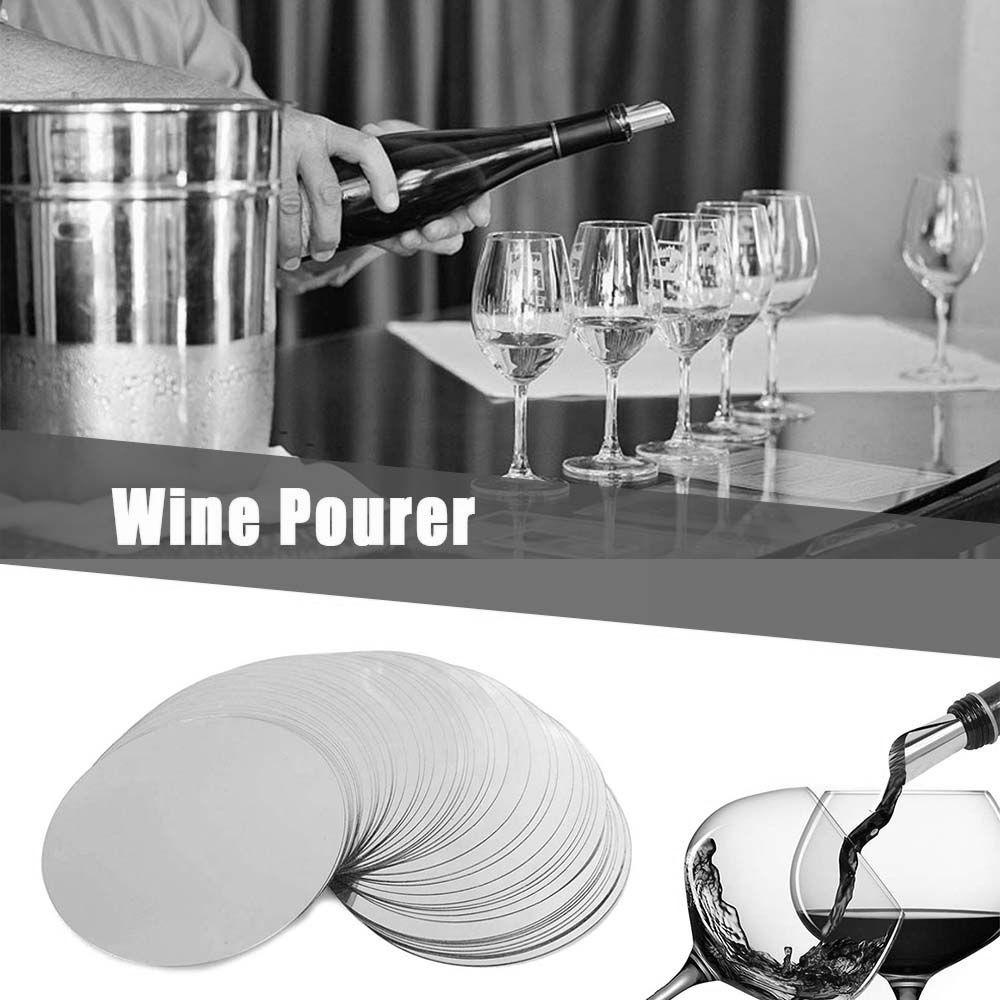 QUINTON Wine Pourer Portable 3inch Untuk Pesta Pernikahan Botol Anggur Anti Tetes Aluminium Foil Bar tools