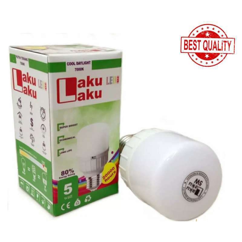 Lampu LAKU LAKU 5 Watt LED Tabung Bohlam Kapsul Murah Grosir/Lamp Energy 5 W