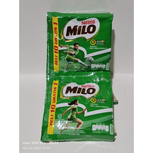 

MILO ActivGO 1 Renteng @ 10 Sachet (free 1 Sachet)