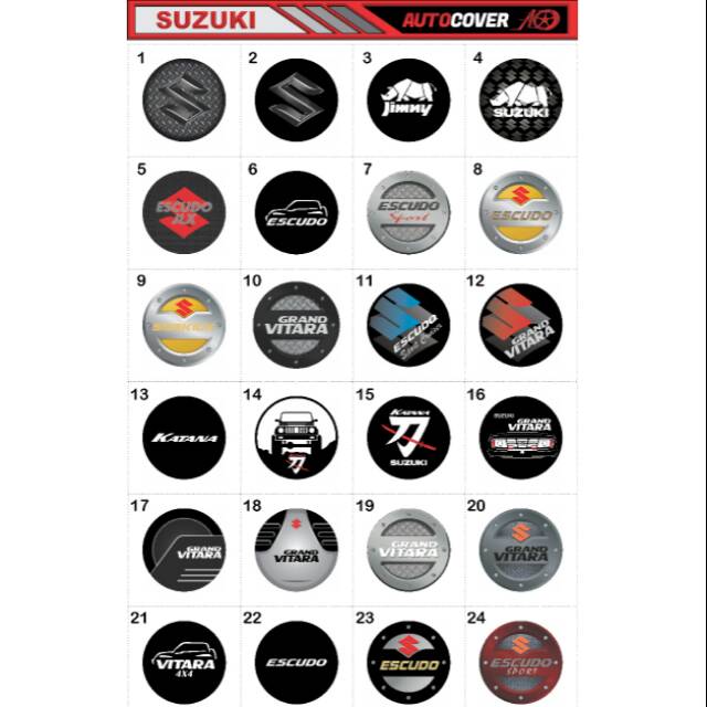 Sarung ban cover ban mobil Grand Vitara