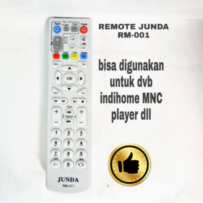 REMOTE PENGGANTI TV KABEL STB INTERNET