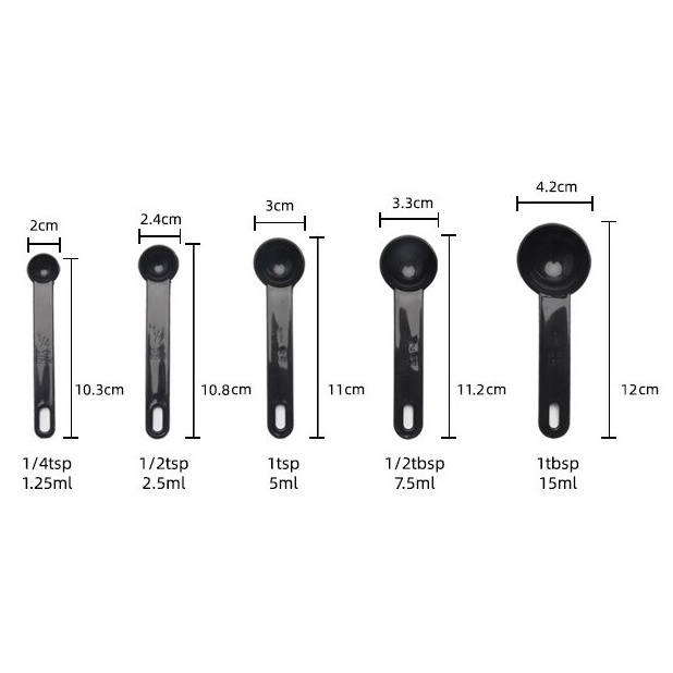 Sendok Takar Ukur Cup Measuring Spoon 5 PCS