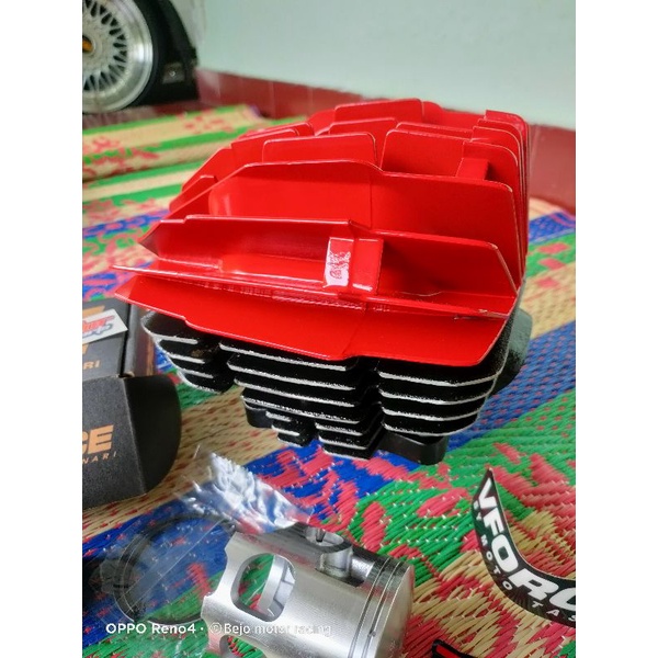 blok bureng cylinder kop porting RX king Semi Harian plus kop nanas 18 G
