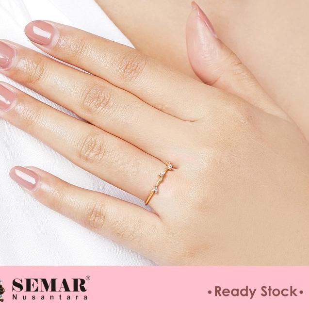 Sudah READY.. Cincin Emas Aqilla Gold 10K Semar Nusantara